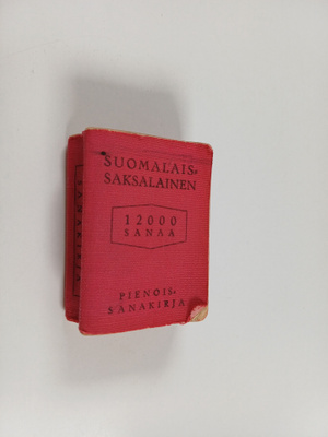 Siiri Siegberg : Suomalais-saksalainen pienois-sanakirja