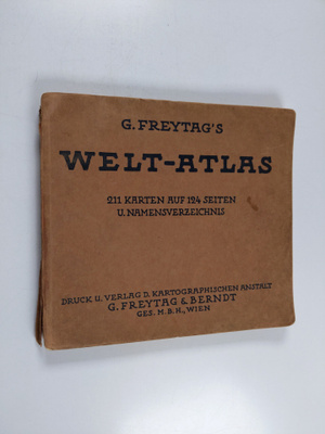 Gustav Freytag : G. Freytag's Welt-Atlas - 211 Karten auf...