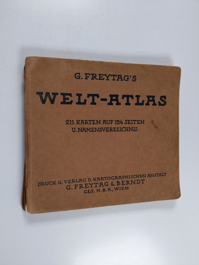 Gustav Freytag : G. Freytag's Welt-Atlas - 211 Karten auf...
