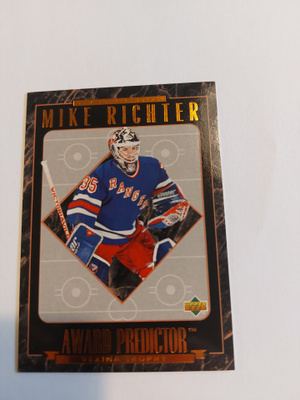 1995-96 Upper Deck Predictor #H12 Mike Richter