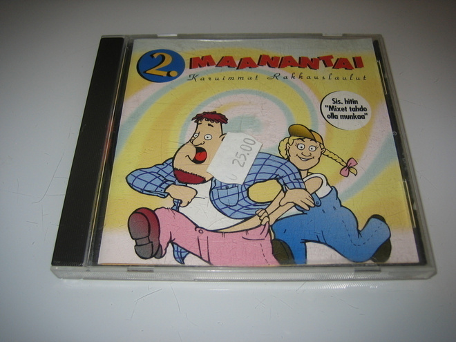 2. Maanantai - Karuimmat Rakkauslaulut (CD)