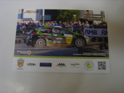 Ford rallikortti 52 C: Ford Fiesta - Simone Tempestini