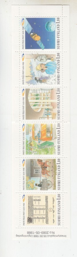 1988 posti 350 vuotta vihonlehti **