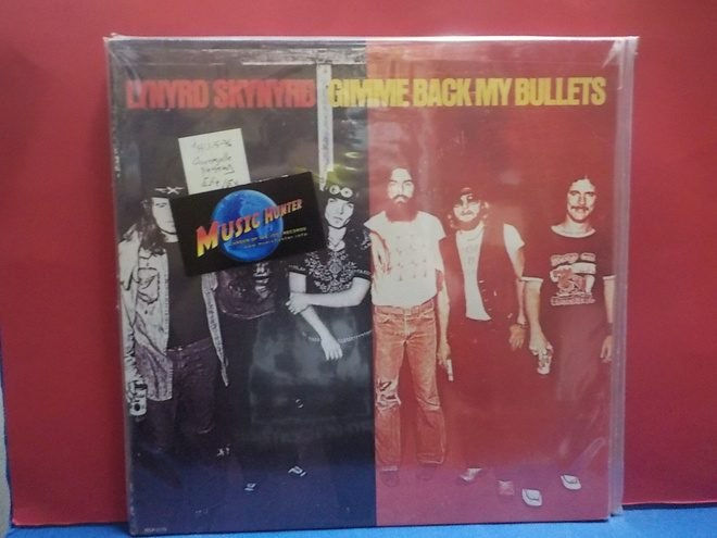 LYNYRD SKYNYRD - GIMME BACK MY BULLETS EX+/EX 1ST U.S -76 LP