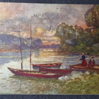 Taidepostikortti, postileima Viipuri v1926, ehkä A. Heickell - pikkukuva 1