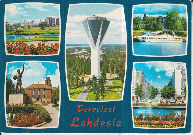 Lahti, sommitelmakortti ,  e167