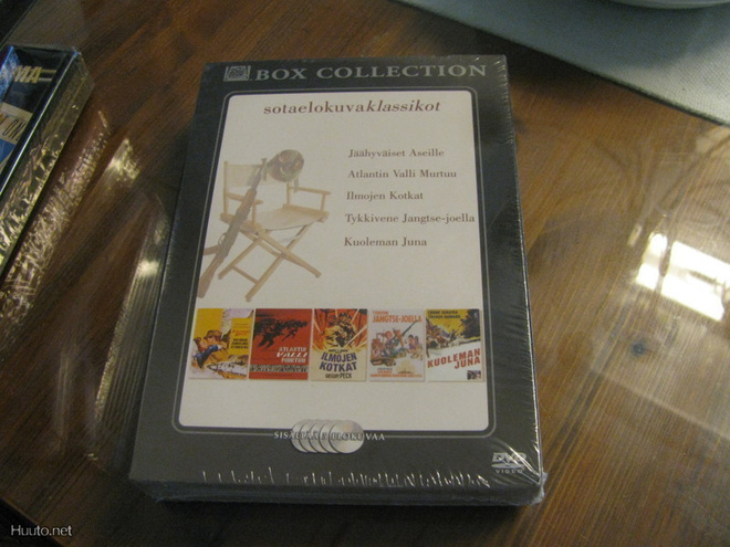 Sotaelokuvaklassikot Box (DVD) *UUSI*