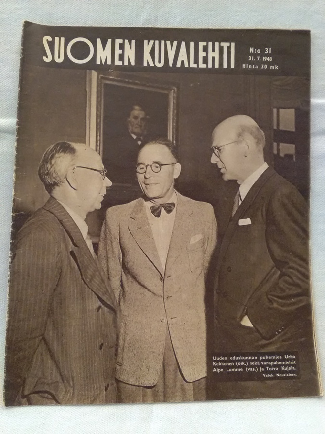 Suomen Kuvalehti No 31 heinäkuu 1948