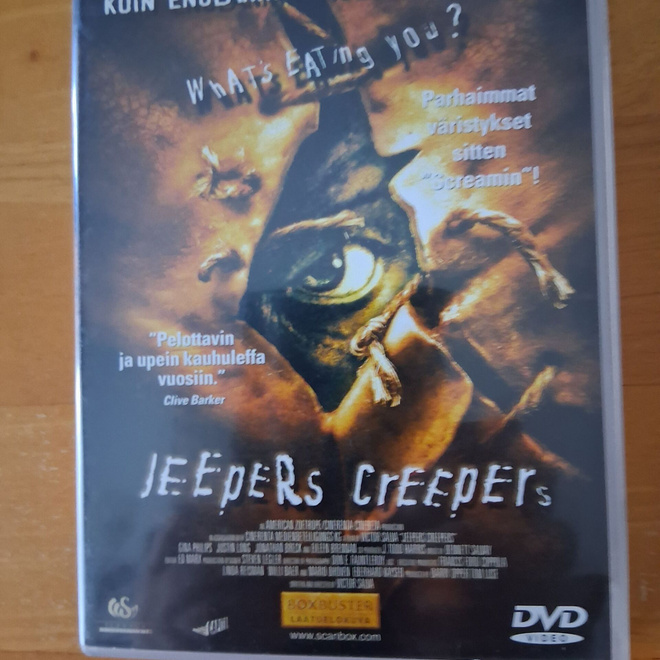 JEEPERS CREEPERS SUOMI DVD