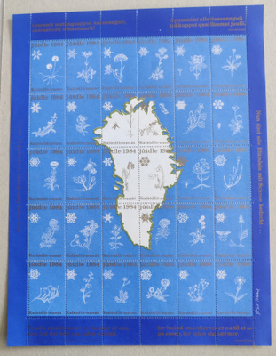 1984 Grönlanti jouluarkki **