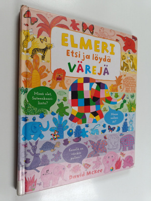 David McKee : Elmeri : Etsi ja löydä värejä