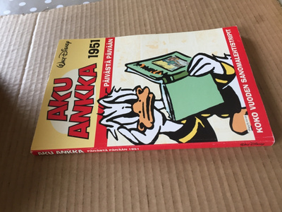DISNEY AKU ANKKA PÄIVÄSTÄ PÄIVÄÄN 1951 HYVÄ
