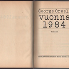 Orwell, George: Vuonna 1984, WSOY 1983, 7.p., sid., K3 + - pikkukuva 2