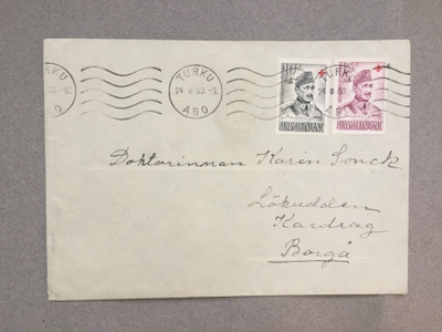 Postilähetys Mannerheim 1953
