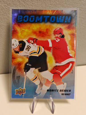 2025-26 Upper Deck Series 2 Moritz Seider #BT-4 Boomtown