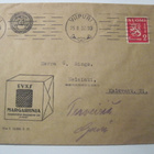 VANHA Firmakuori Eväs Margariini Mainos 1937 - pikkukuva 1
