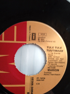 SINGLE- LEVY: MARION EMI 5E 006- 34994