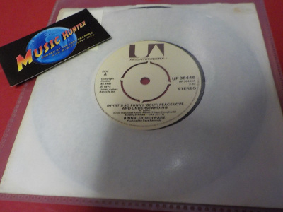 BRINSLEY SCHWARZ - (WHAT'S SO FUNNY ABOUT) PEACE LOVE.. 7''