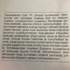 SEMOLUE: CARL TH. DREYER - pikkukuva 2