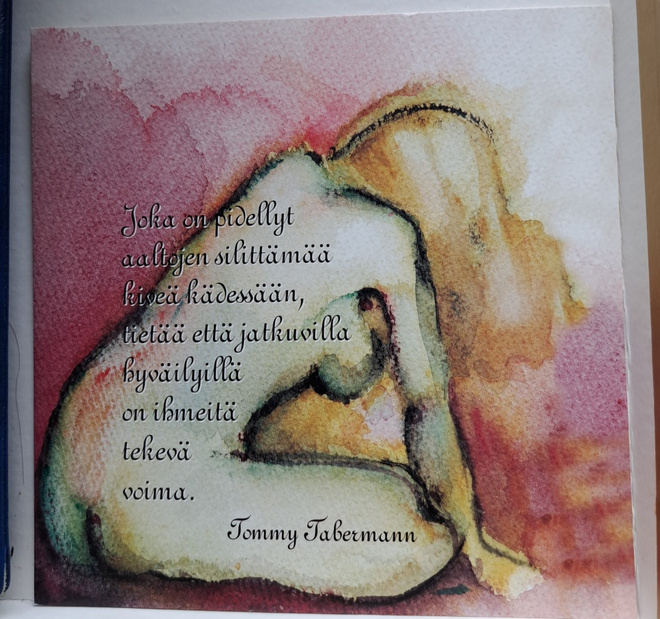 Runo Tommy Tabermann, Positiivarit, iso uusi kortti