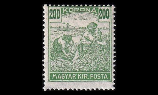 Unkari 390 ** Viikatemies 200 Kr (1924)