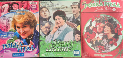 POKKA PITÄÄ+HETTY RATKAISEE SARJAT -DVD