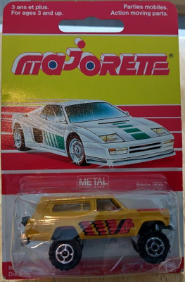 Jeep Cherokee 4x4 Station Wagon 3 door 1983 Majorette 1:64