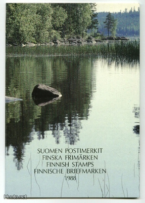 Suomi Postimerkkien vuosilajitelma v 1988