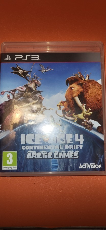 PS3 Ice Age 4 Continental Drift Arctic Games peli B