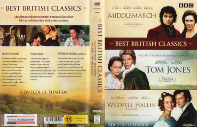 best british classics - middlemarch / tom jones (30 564) k -