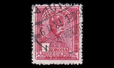 Unkari 176 o Sota-apu 1 Kr + 2 f (1915)