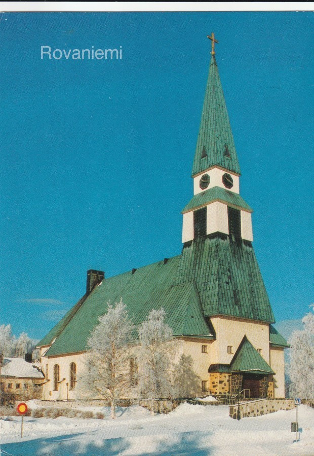 KIRKKOKORTTI - ROVANIEMEN KIRKKO - 17