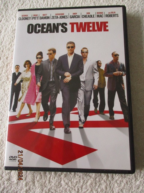 OCEAN'S TWELVE (DVD) George Clooney, Brad Pitt