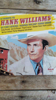 Various – A Tribute To Hank Williams 2 LP UUSI HIENO