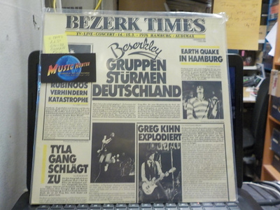 BEZERK TIMES LIVE EX-/EX- 2LP ger -78