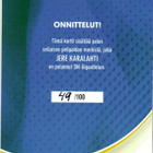 2011-12 Cardset  JERE KARALAHTI Blues HIFK Patch - pikkukuva 2