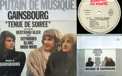 Gainsbourg-Orig; Du Film "Tenue De Soirée" Lp Ranska 1986