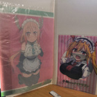 Miss Kobayashi's Dragon Maid iso muovijuliste ja kansio - pikkukuva 3