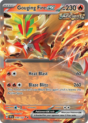 Gouging Fire ex 038/162 - Temporal Forces - NM/M