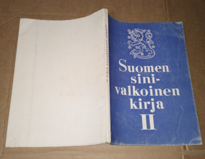 SUOMEN SINIVALKOINEN KIRJA II 1941