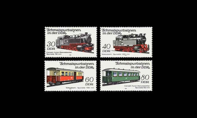 DDR 2864-7 ** Kapearaiteinen rautatie (1984)