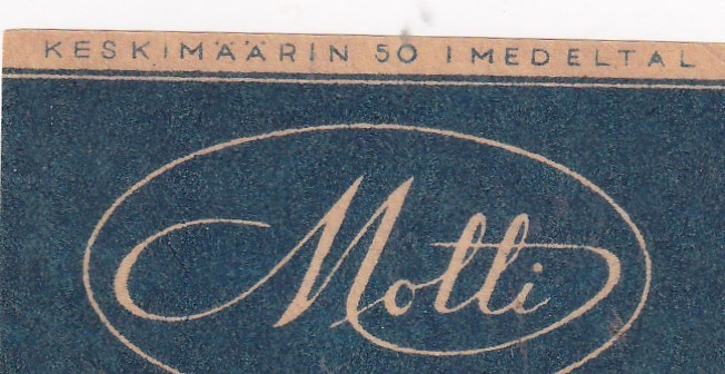 Motti, Tukkukauppojen Oy       b553