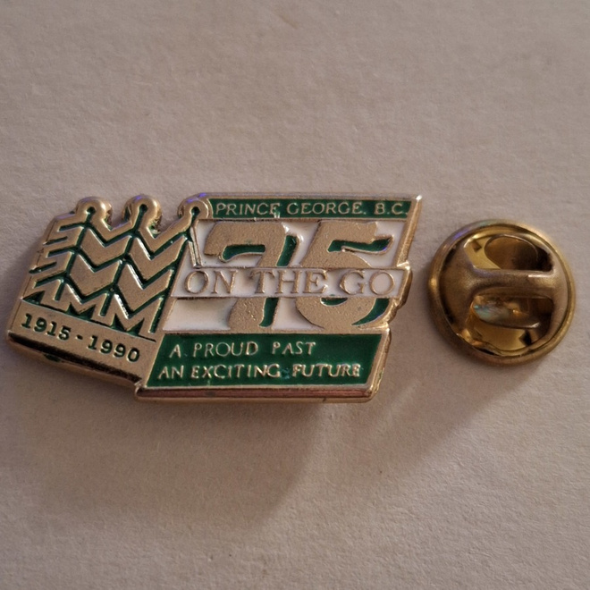 PRINCE GEORGE B.C. 75 VUOTTA PINSSI