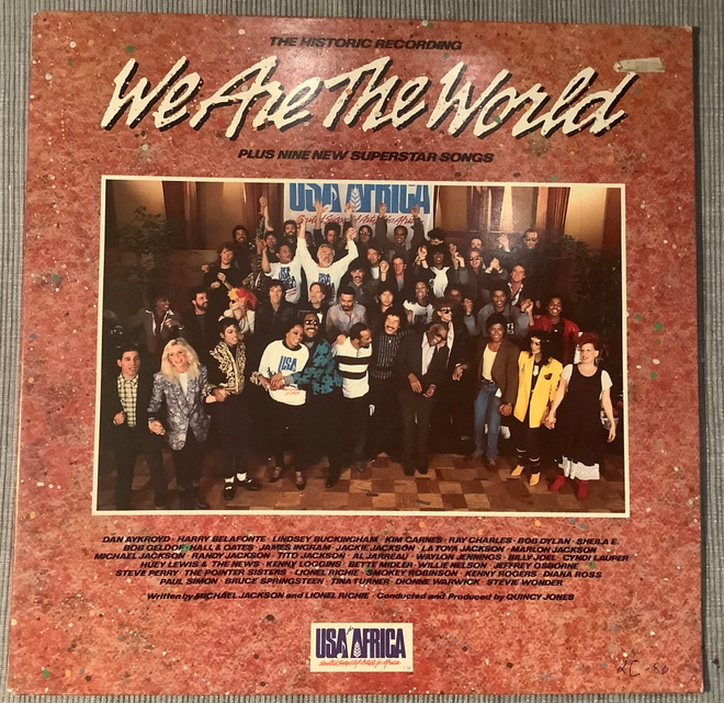 WE ARE THE WORLD, vinyyli lp