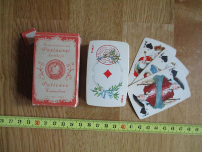 pienois Pasianssi kortteja PAT N:o 19145 * pelikortit kortti