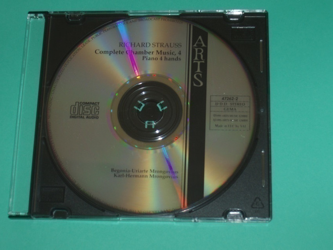 CD Richard Strauss - Complete Chamber Music, 4 Piano 4 Hand