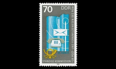 DDR 2873 ** Posti- ja teleliikenne (1984)