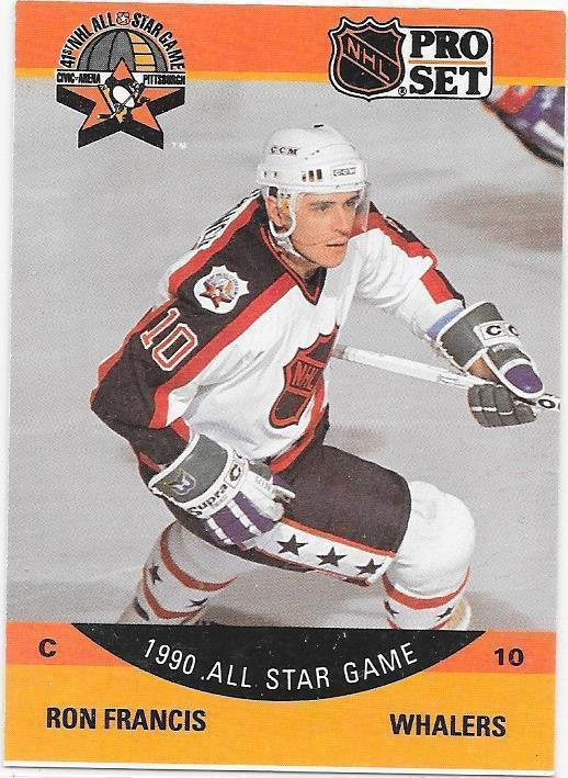 1990-91 ProSet #367 Ron Francis Hartford Whalers
