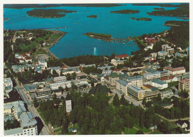 Lappeenranta ilmakuva 1969