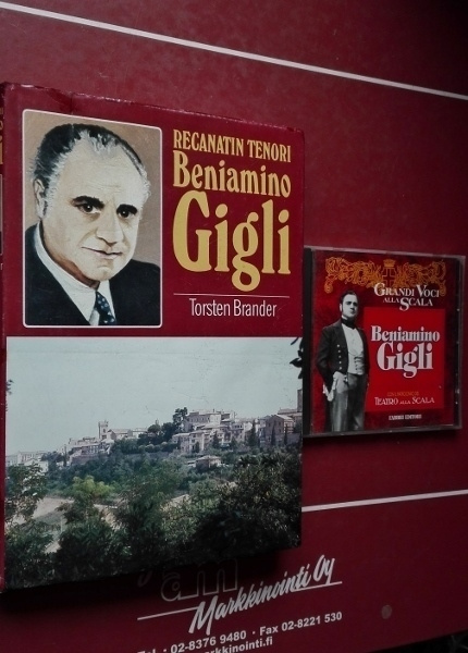 Brander: Tenori Beniamino Gigli +CD Grandi voci alla Scala